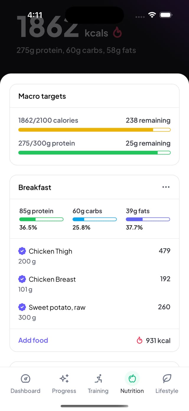 Food photo uploads 1