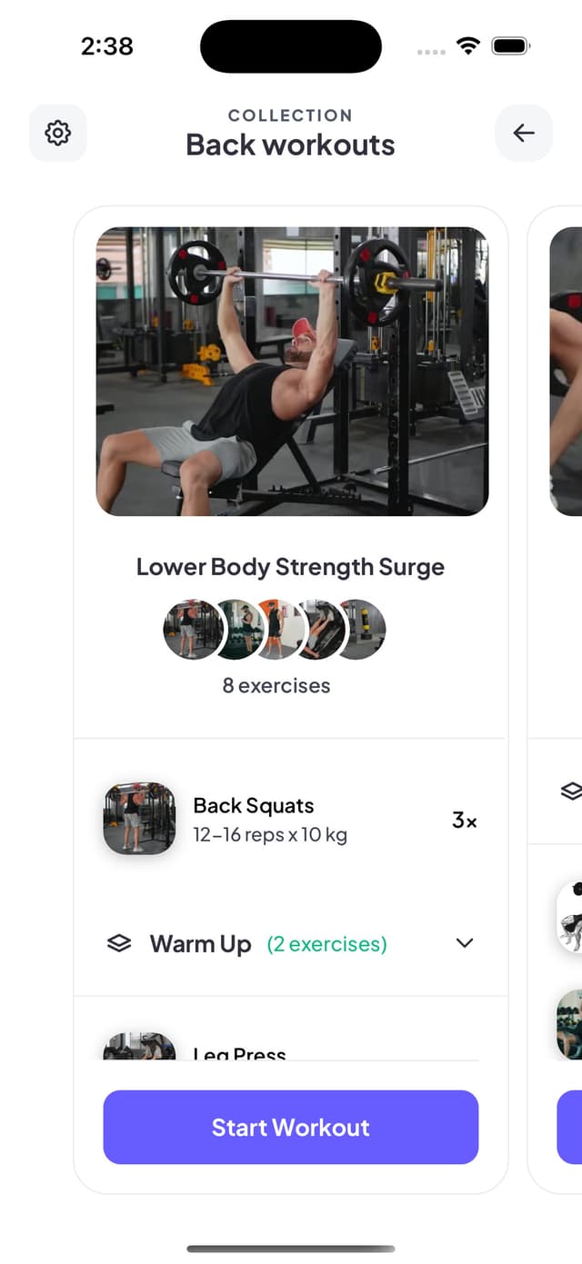 On-demand workouts 1